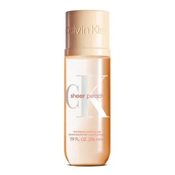 Sheer Peach Brume Parfumée Corps & Cheveux 236ml - Calvin Klein - Parfum - Visuel 1