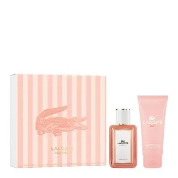 Coffret Original Femme Eau de Parfum 60ml & Lait Corps  - Lacoste - Parfum - Visuel 1