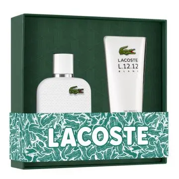 Coffret L.12.12 Blanc Eau de Toilette 50ml & Gel Douche  - Lacoste - Parfum - Visuel 1
