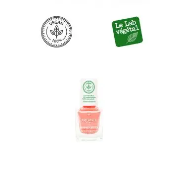VERNIS GREEN Fini ultra-brillant 200 CORAIL - Le Lab Végétal - Maquillage - Visuel 1