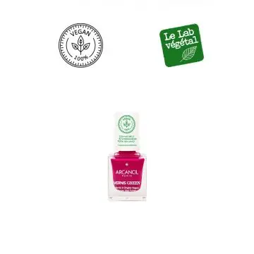 VERNIS GREEN Fini ultra-brillant 355 PENSÉE - Le Lab Végétal - Maquillage - Visuel 1