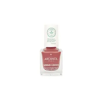 VERNIS GREEN Fini ultra-brillant 370 ROSE SAUVAGE - Le Lab Végétal - Maquillage - Visuel 1
