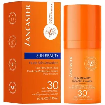 LANCASTER SUN BEAUTY  Fluide de Protection Solaire Fluide visage SPF30 Flacon 30ml - Lancaster - Soin - Visuel 2