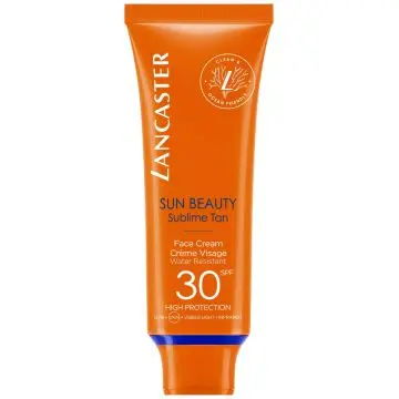 LANCASTER SUN BEAUTY - Crème Visage Velours bronzage lumineux SPF30 50ml Crème visage Tube 50ml - Lancaster - Soin - Visuel 1