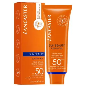 LANCASTER SUN BEAUTY - Crème Visage Confort bronzage lumineux 50ml Crème visage SPF50 Tube 50ml - Lancaster - Soin - Visuel 2