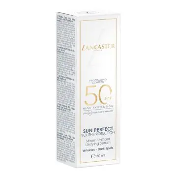 Sun Perfect Sérum Unifiant SPF50 30ml - Lancaster - Soin - Visuel 2 Sun Perfect Sérum Unifiant SPF50 30ml - Lancaster - Soin - Visuel 2