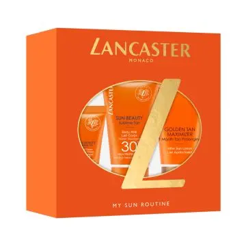 Coffret My Sun Routine SPF30 Crème Visage, Lait Corps & Lait Après-Soleil  - Lancaster - Soin - Visuel 2