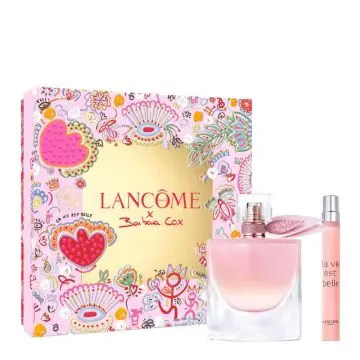Coffret La Vie est Belle Vanille Nude Eau de Parfum 50ml & Format Voyage  - Lancôme - Parfum - Visuel 1