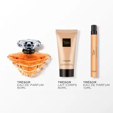 Coffret Trésor Eau de Parfum 50ml, Lait Corps & Format Voyage  - Lancôme - Parfum - Visuel 2