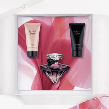 Coffret La Nuit Trésor Eau de Parfum 50ml, Gel Douche & Lait Corps  - Lancôme - Parfum - Visuel 2