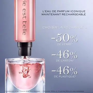 La Vie est Belle Recharge Eau De Parfum 100ml - Lancôme - Parfum - Visuel 2