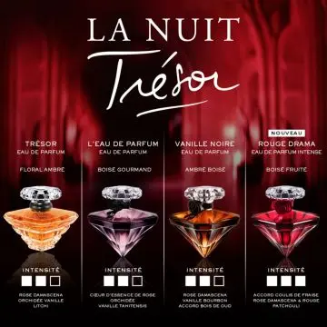 La Nuit Trésor Rouge Drama Eau de Parfum Intense 50ml - Lancôme - Parfum - Visuel 4