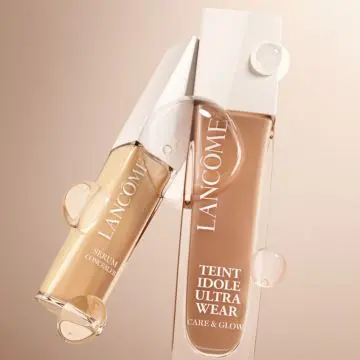 Teint Idole Ultra Wear Care & Glow Serum Concealer Correcteur Teint  Anti-cernes 505N - Lancôme - Maquillage - Visuel 3