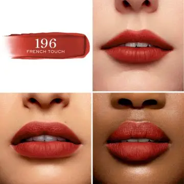L'Absolu Rouge Intimatte Rouge à Lèvres 196 French Touch - Lancôme - Maquillage - Visuel 3