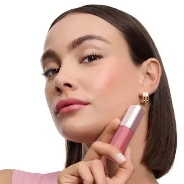 Lip Idôle Cuddle Blur Rouge à Lèvres Mat Floutant 21 Blushing Blanket - Lancôme - Maquillage - Visuel 4