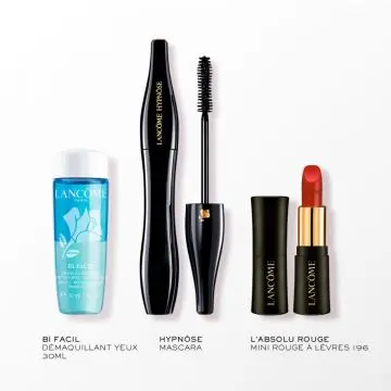 Coffret Hypnôse Mascara, Démaquillant & Rouge à Lèvres  - Lancôme - Maquillage - Visuel 2