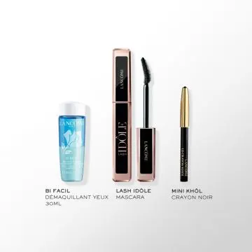 Coffret Lash Idôle Mascara, Mini Khôl & Démaquillant Yeux  - Lancôme - Maquillage - Visuel 2