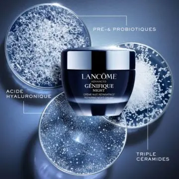 Advenced Génifique Crème Prévention nuit  - Lancôme - Soin - Visuel 2
