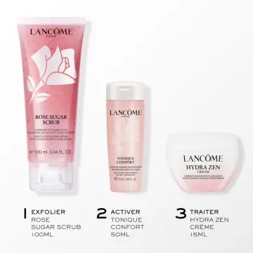 Coffret Confort Gommage, Tonique & Crème Hydratante Visage  - Lancôme - Soin - Visuel 2