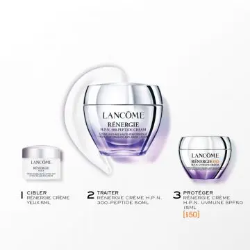 Coffret Rénergie Crème Jour, Crème Jour SPF50 & Crème Yeux  - Lancôme - Soin - Visuel 2