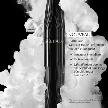 Turbo Lash Mascara Haute Performance Volume et Longueur Noir - Estée Lauder - Maquillage - Visuel 3