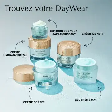DAYWEAR Sorbet Crème Hydratation 24h Multi-Protection SPF 15 Pot 50ml - Estée Lauder - Soin - Visuel 4