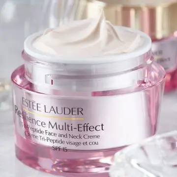 Resilience Multi-Effect Crème Tri-Peptide Visage & Cou SPF15 - Peaux Normales à Mixtes 50ml - Estée Lauder - Soin - Visuel 3
