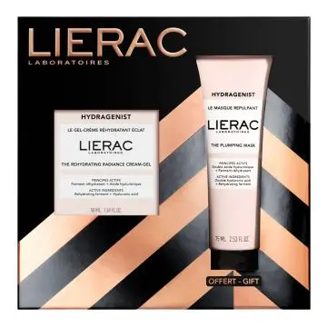 Coffret Hydragenist Gel-Crème & Masque Visage  - Lierac - Soin - Visuel 1 Coffret Hydragenist Gel-Crème & Masque Visage  - Lierac - Soin - Visuel 1