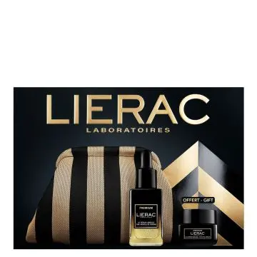 Coffret Premium Sérum Visage, Crème Regard & Trousse  - Lierac - Soin - Visuel 1