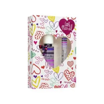 Coffret Purple Love Eau de Parfum 30ml & Format Voyage  - Little Marcel - Parfum - Visuel 1