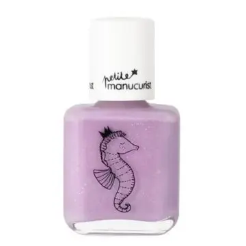 Vernis Enfant  Janis l'Hippocampe Mauve Pailleté - Manucurist - Maquillage - Visuel 1 Vernis Enfant  Janis l'Hippocampe Mauve Pailleté - Manucurist - Maquillage - Visuel 1