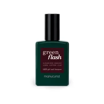 Vernis Green Flash Semi-Permanent Hollyhock - 15ml - Manucurist - Maquillage - Visuel 1