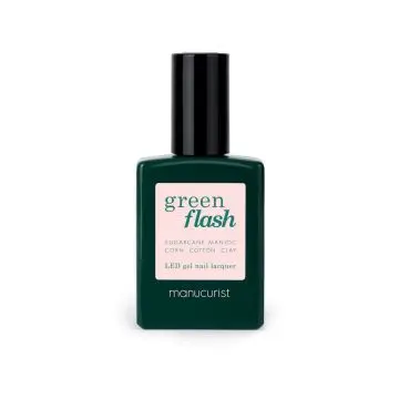 Vernis Green Flash Semi-Permanent Hortencia - 15ml - Manucurist - Maquillage - Visuel 1