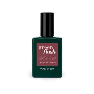 Vernis Green Flash Semi-Permanent Victoria Plum - 15ml - Manucurist - Maquillage - Visuel 1