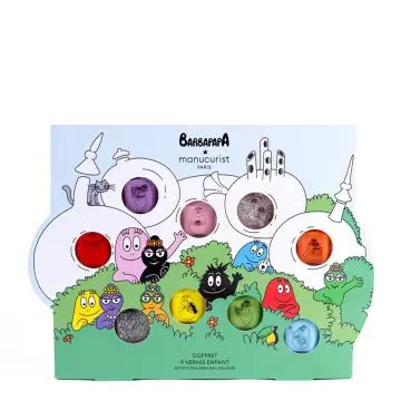 Collection Barbapapa Coffret 9 Vernis Enfant  - Manucurist - Maquillage - Visuel 1 Collection Barbapapa Coffret 9 Vernis Enfant  - Manucurist - Maquillage - Visuel 1