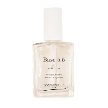 Base 5.5 Base Coat Ongles Sains 15ml - Manucurist - Soin - Visuel 1 Base 5.5 Base Coat Ongles Sains 15ml - Manucurist - Soin - Visuel 1