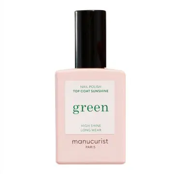 Top Coat Sunshine Effet Gel Brillant sans Lampe 15ml - Manucurist - Soin - Visuel 1