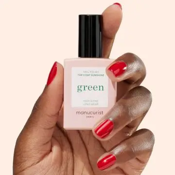 Top Coat Sunshine Effet Gel Brillant sans Lampe 15ml - Manucurist - Soin - Visuel 2