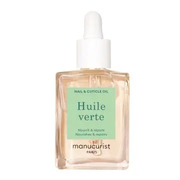 Huile Verte Hydrate & Embellit 15ml - Manucurist - Soin - Visuel 1