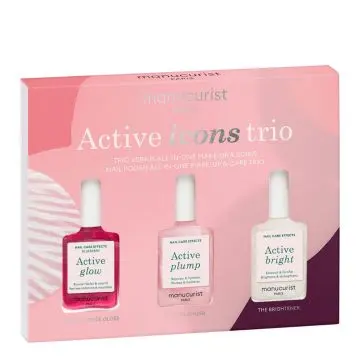 Coffret Active Icons Trio Vernis All-in-One  - Manucurist - Soin - Visuel 1