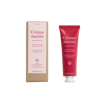 Crème Mains Rose Nouvelle 60ml - Manucurist - Soin - Visuel 1