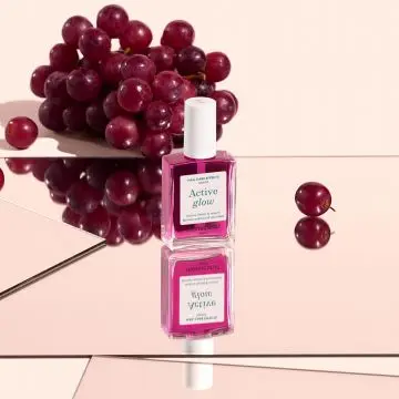 Active Glow Vernis Soin Éclat Grape - Manucurist - Soin - Visuel 2
