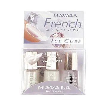 Kit french manucure ice cube   - Mavala - Maquillage - Visuel 1 Kit french manucure ice cube   - Mavala - Maquillage - Visuel 1