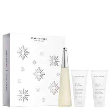 Coffret L'Eau d'Issey  Eau de Toilette 50ml, Lait Corps & Crème de Douche  - Issey Miyake - Parfum - Visuel 1