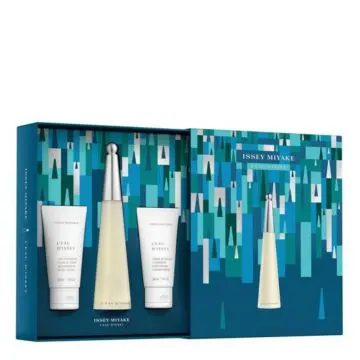 Coffret L'Eau D'Issey Eau de Toilette 50ml, Lait Corps & Crème de Douche  - Issey Miyake - Parfum - Visuel 2