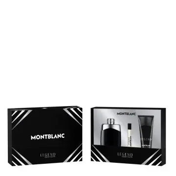 Coffret Legend Eau de Toilette 100ml, Miniature & Gel Douche  - Montblanc - Parfum - Visuel 1