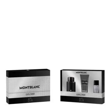 Coffret Explorer Eau de Parfum 100ml, Gel Douche & Format Voyage  - Montblanc - Parfum - Visuel 1 Coffret Explorer Eau de Parfum 100ml, Gel Douche & Format Voyage  - Montblanc - Parfum - Visuel 1