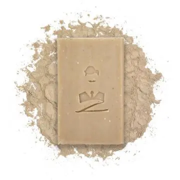 Rhassoul Kitchen Savon Visage Rhassoul 100g - Monsieur Barbier - Soin - Visuel 2