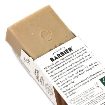 Rhassoul Kitchen Savon Visage Rhassoul 100g - Monsieur Barbier - Soin - Visuel 4