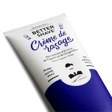 Better Shave Crème de Rasage 175ml - Monsieur Barbier - Soin - Visuel 2